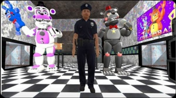 АНИМАТРОНИКИ ПУГАЮТ ОХРАННИКА FNAF 2 ► Garry s Mod