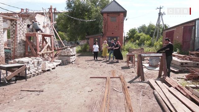 В центре Бузулука идет восстановление исторического здания смотреть онлайн