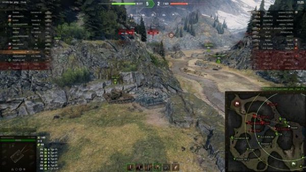 СУ-100М1, Перевал