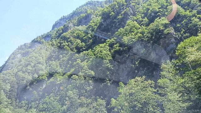 Абхазия. Оз. Рица. дорога