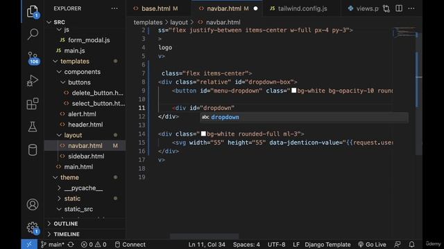 002 Create the dropdown menu смотреть онлайн