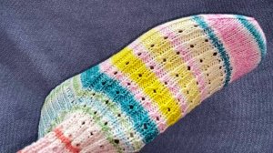 УЗОР ДЛЯ НОСКОВ И КРУГОВОГО ВЯЗАНИЯ