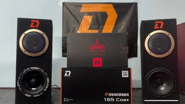 DL Audio Anaconda 165 Coax vs Урал АК-74м (Битва коаксиалов)