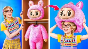 От Ботаника до Куклы ЛАБУБУ! Как Стать Популярной в Лабубу Колледже? - ВУХУУ