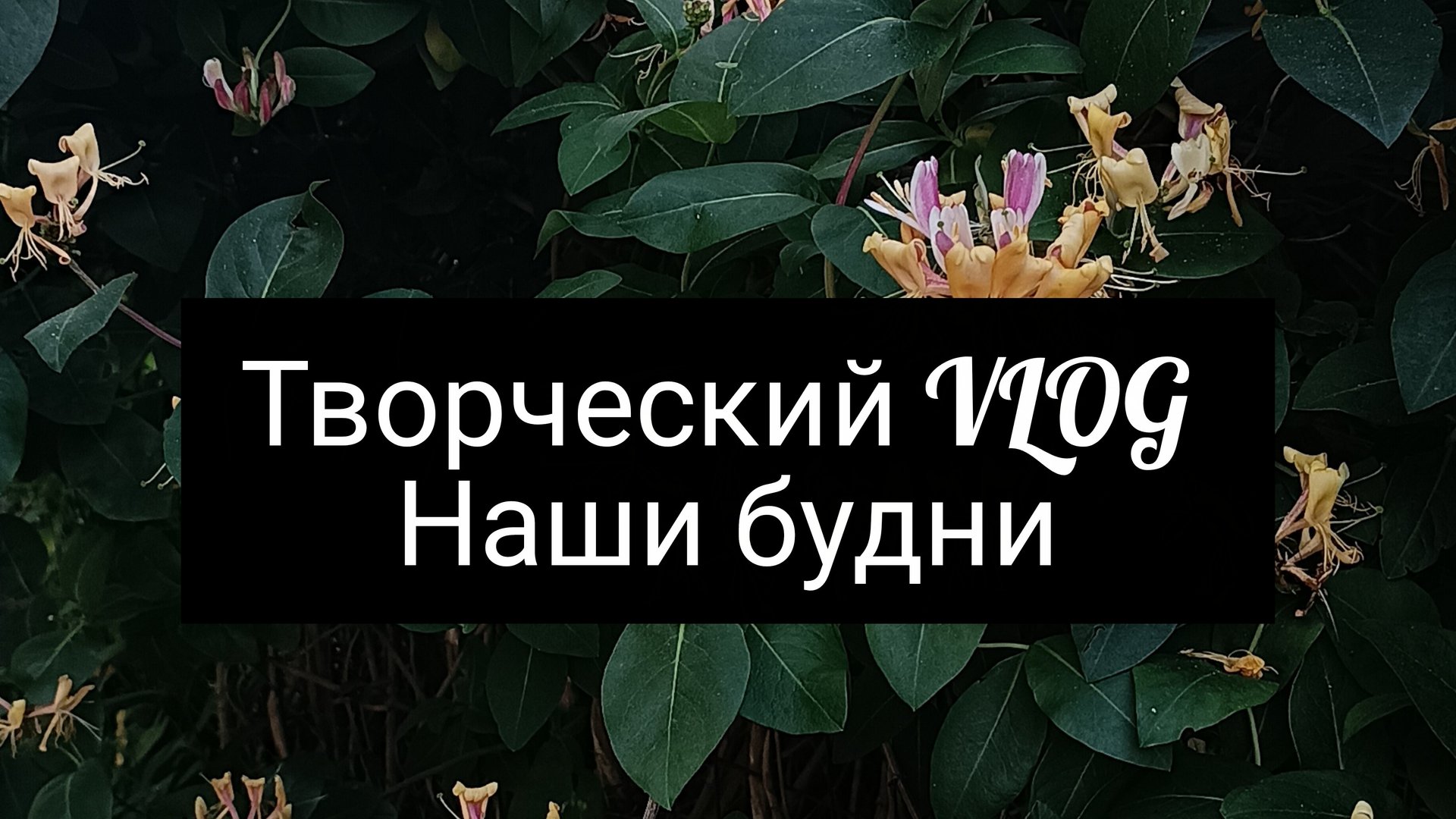 творческий влог// наши будни// смотреть онлайн