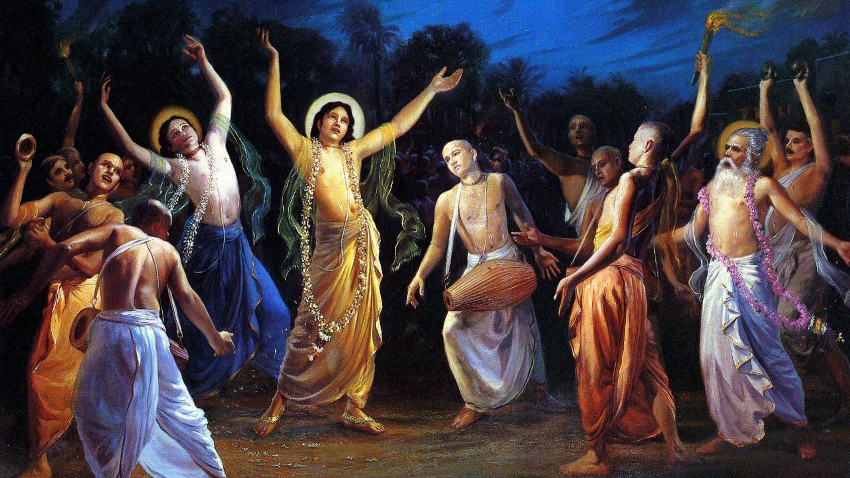 ЧАЙТАНЬЯ БХАГАВАТА Глава 1. т 155-185 смотреть онлайн