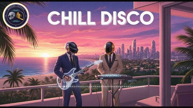 🌇 Daft Punk Inspired Grooves – CHILL DISCO On The Sunset Balcony