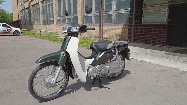 Мопед Honda Super Cub AA-04 (122HA34) смотреть онлайн