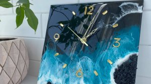 Инструкция к набору с эпоксидной смолой Часы Шторм