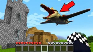🐊ПОЖИРАТЕЛЬ БОМБАРДИРО КРОКОДИЛО НАПАЛ НА ДЕРЕВНЮ В МАЙНКРАФТ! ШЕДИ MINECRAFT
