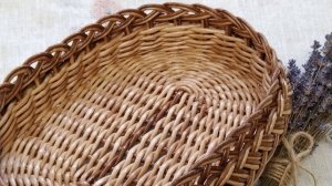 СУХАРНИЦА с ажурной загибкой Плетёнка для хлеба и выпечки