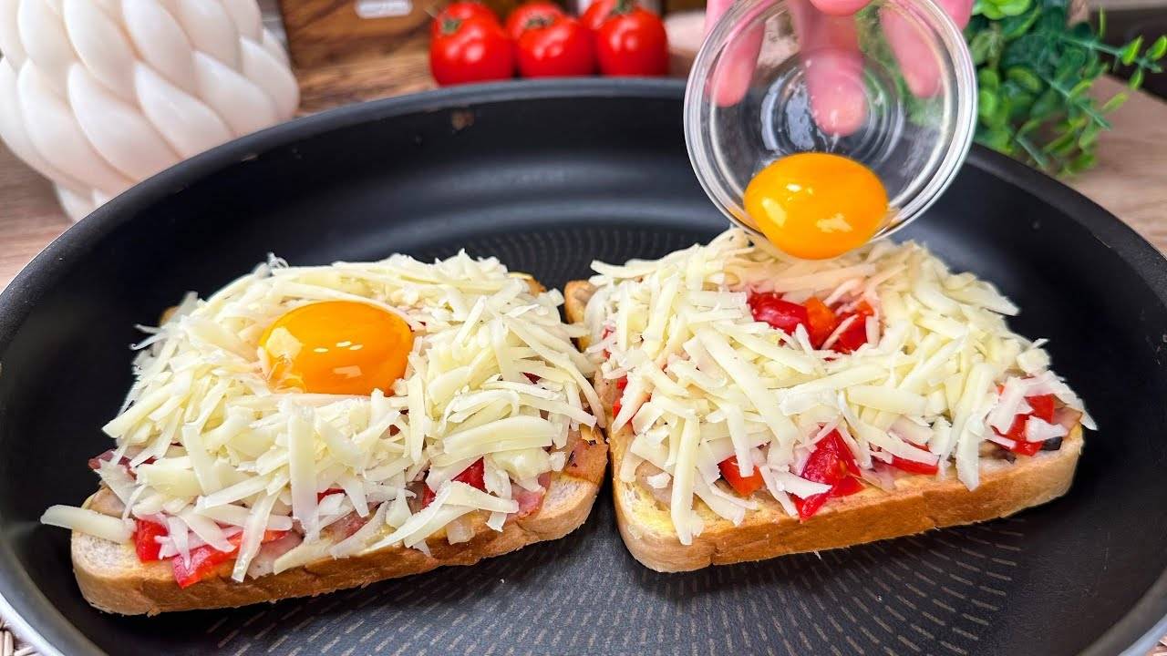 Быстрый завтрак. Бутерброды на скорую руку. Классический рецепт сэндвича. смотреть онлайн