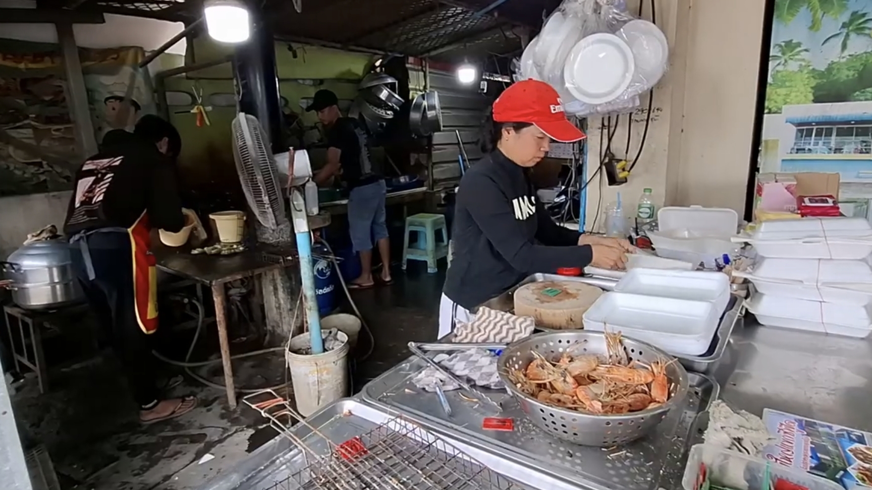 Таиланд 🇹🇭 Паттайя. Первый раз на рыбном рынке Наклыа. смотреть онлайн