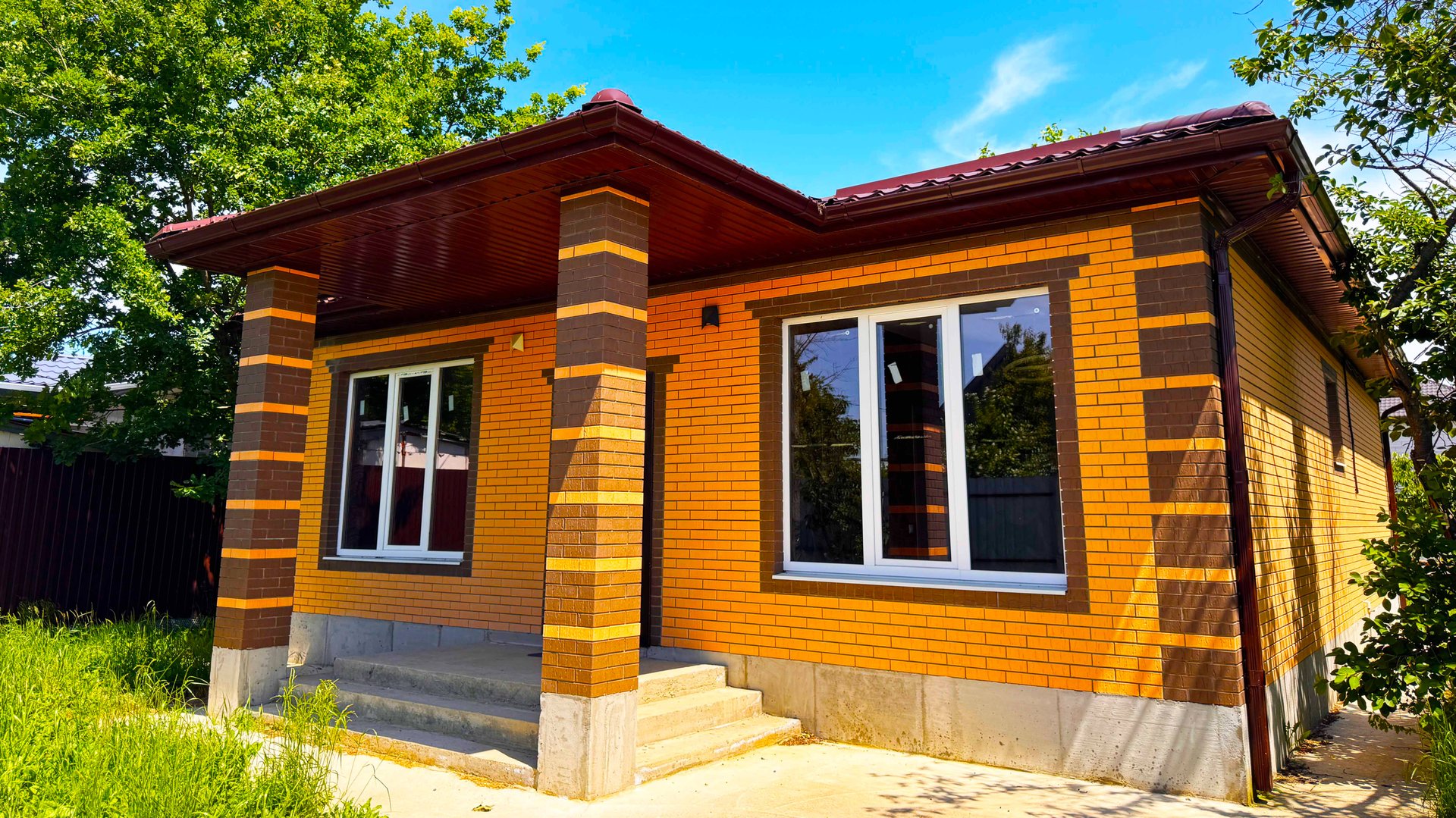 Уютный однoэтажный кирпичный дoм с 3 спальнями смотреть онлайн