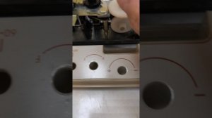 Ремонт встроенного лекального устройства вязальной машины  Silver Reed sk322