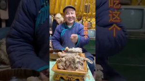 Жизнь и быт пастуха монгола зимою. Топлю печку сухим навозом и сварю горячий традиционный  чай.