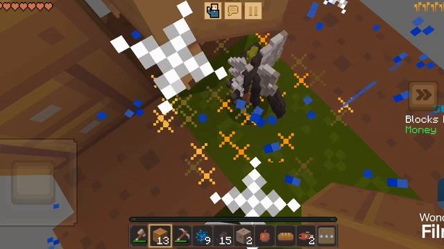 я добыл ПЕРВЫЙ алмаз на карте 1 блок в Майнкрафт. One block crafting and building #1
