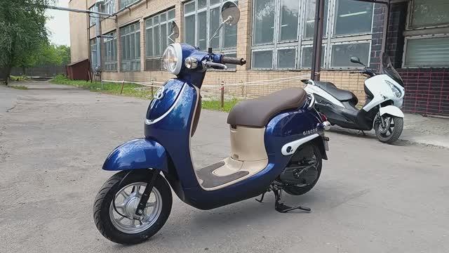 Скутер Honda Giorno AF-77 (арт. 122HA8) смотреть онлайн