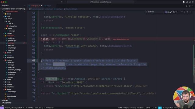 274 - OAuth Callback Handler смотреть онлайн