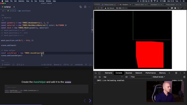 [Bruno Simong ] Three.js Journey 04 — Transform objects