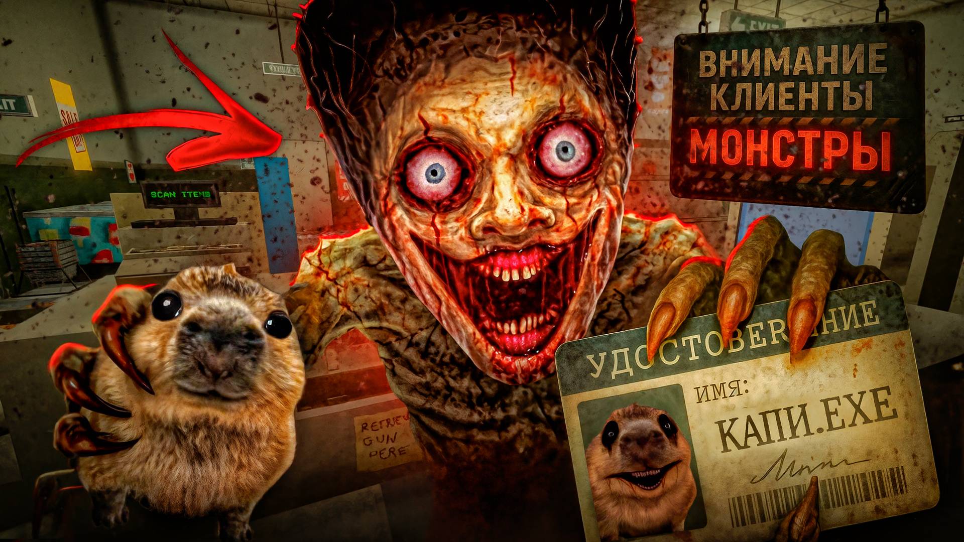 НА ЭТОЙ ПРОКЛЯТОЙ ЗАПРАВКЕ МОНСТРЫ-ДВОЙНИКИ УБИВАЮТ ЛЮДЕЙ - ОБЗОР Shift At Midnight