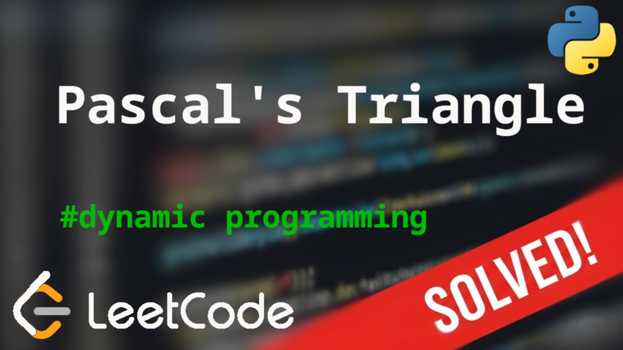 118 Pascal's Triangle | Полный разбор задачи | LeetCode смотреть онлайн