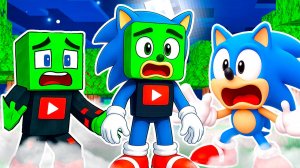 Я ПРЕВРАТИЛСЯ В СОНИКА и ПОПАЛ в ЕГО МИР в МАЙНКРАФТ