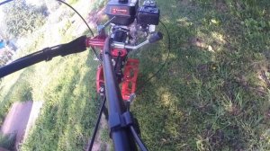 Мотоблок Boxbot MT-700 G  на узком ходу