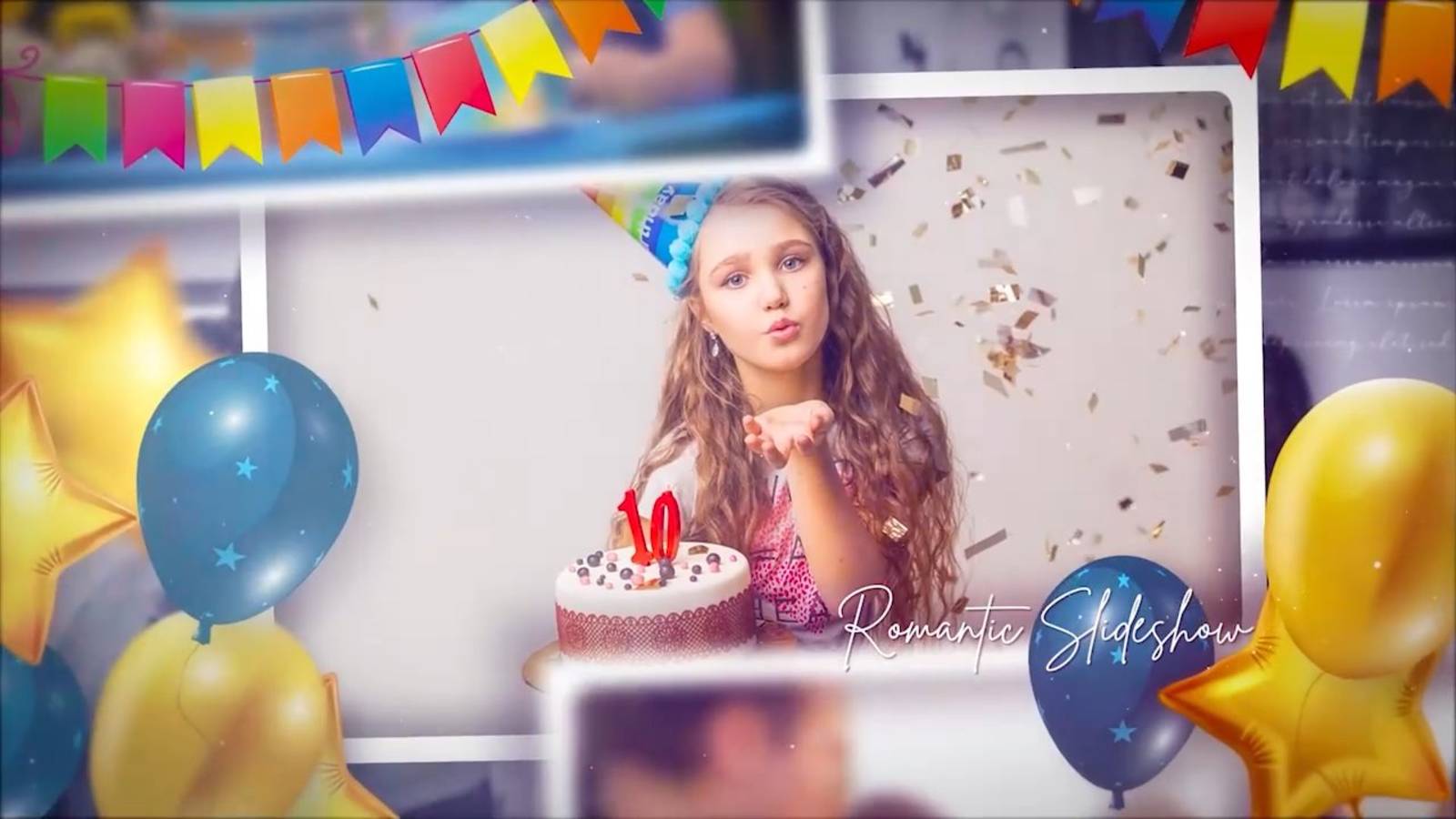 Слайд-шоу День рождения. Поздравление, видео из фото. Монтаж видео на заказ. Пример