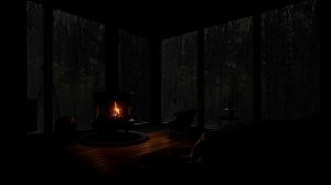 🌧️ Звуки дождя - Расслабляющие звуки дождя у окна. Уют и покой 💤