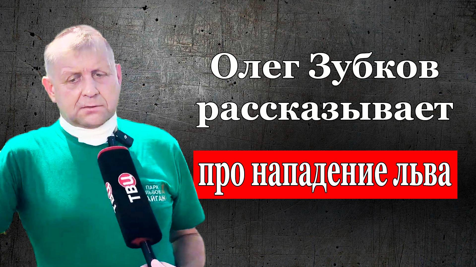 Олег Зубков рассказывает про нападение льва, 11 июля смотреть онлайн