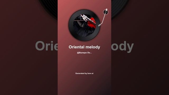 Oriental melody