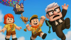 Мы им помогали-помогали но НЕ ПОМОГЛИ! ВВЕРХ в РОБЛОКС! Папа и Подписчица помогают Деду!