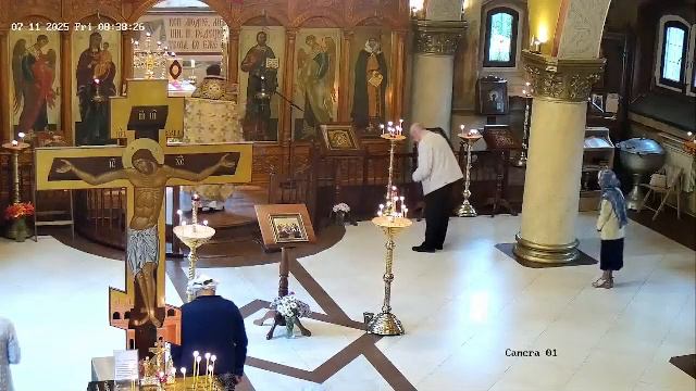 Божественная литургия. 11.07.2025 в 8-00. смотреть онлайн