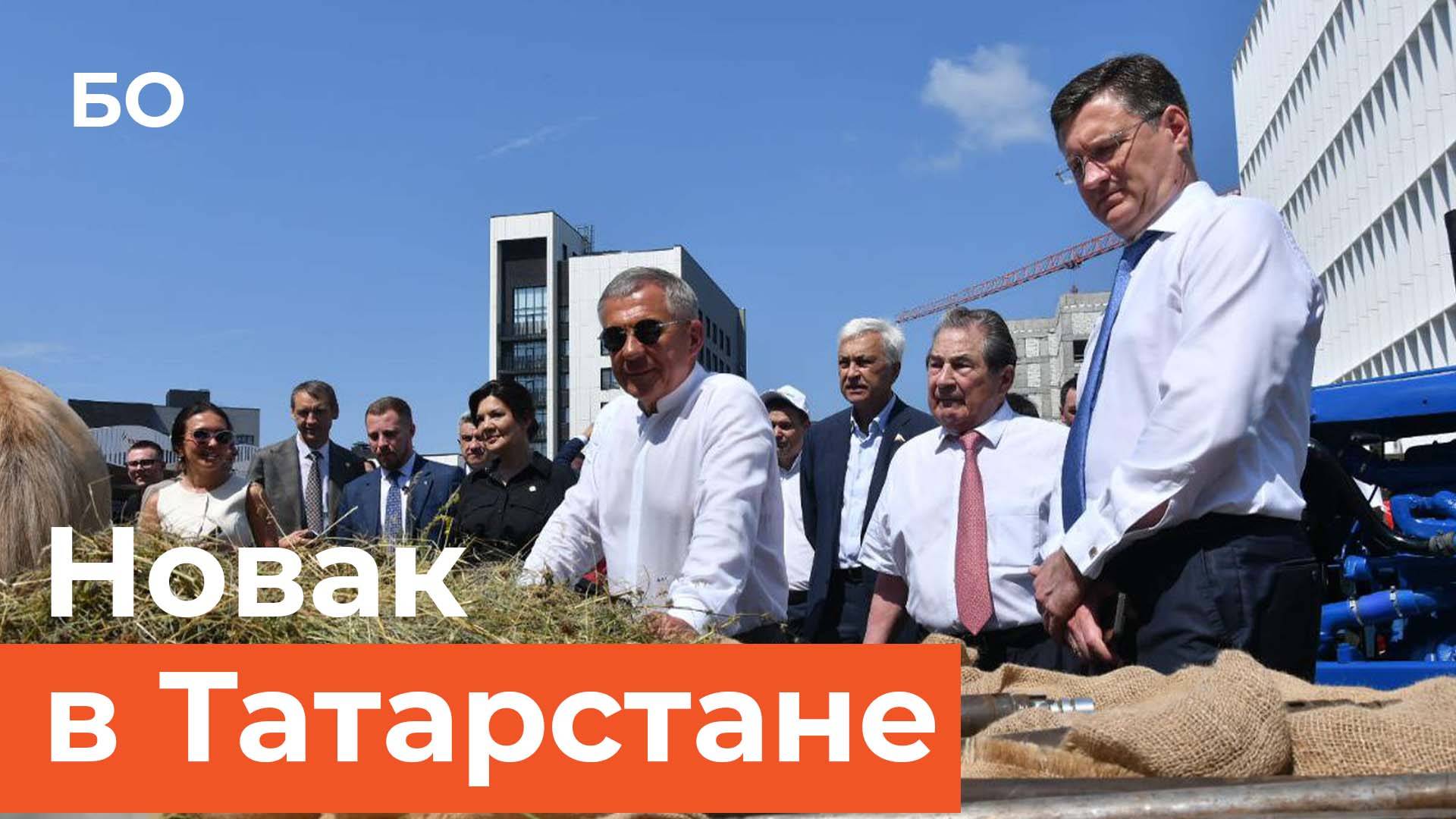 Вице-премьер Александр Новак посетил Нефтяной саммит в Альметьевске. Как это было смотреть онлайн