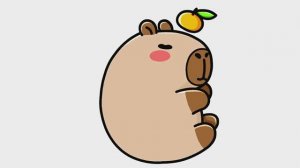 Как нарисовать капибару легко и поэтапно