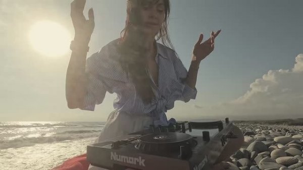 K_OXANA ACHE sunset CHILLOUT DJ mix DEEP house & techno 05.2025 4K LIVE set @Akrotiri Cyprus