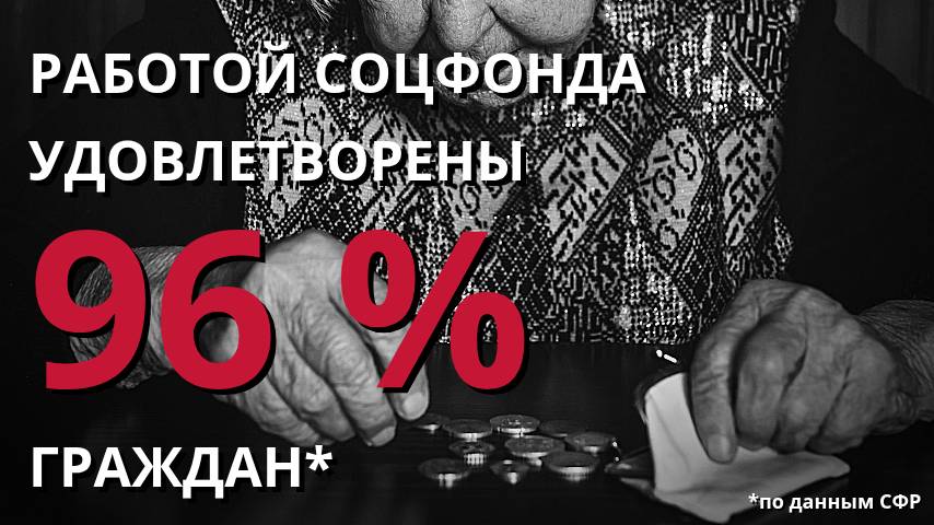 96% счастья и пенсия из прошлого: Соцфонд отчитался по своим правилам. смотреть онлайн