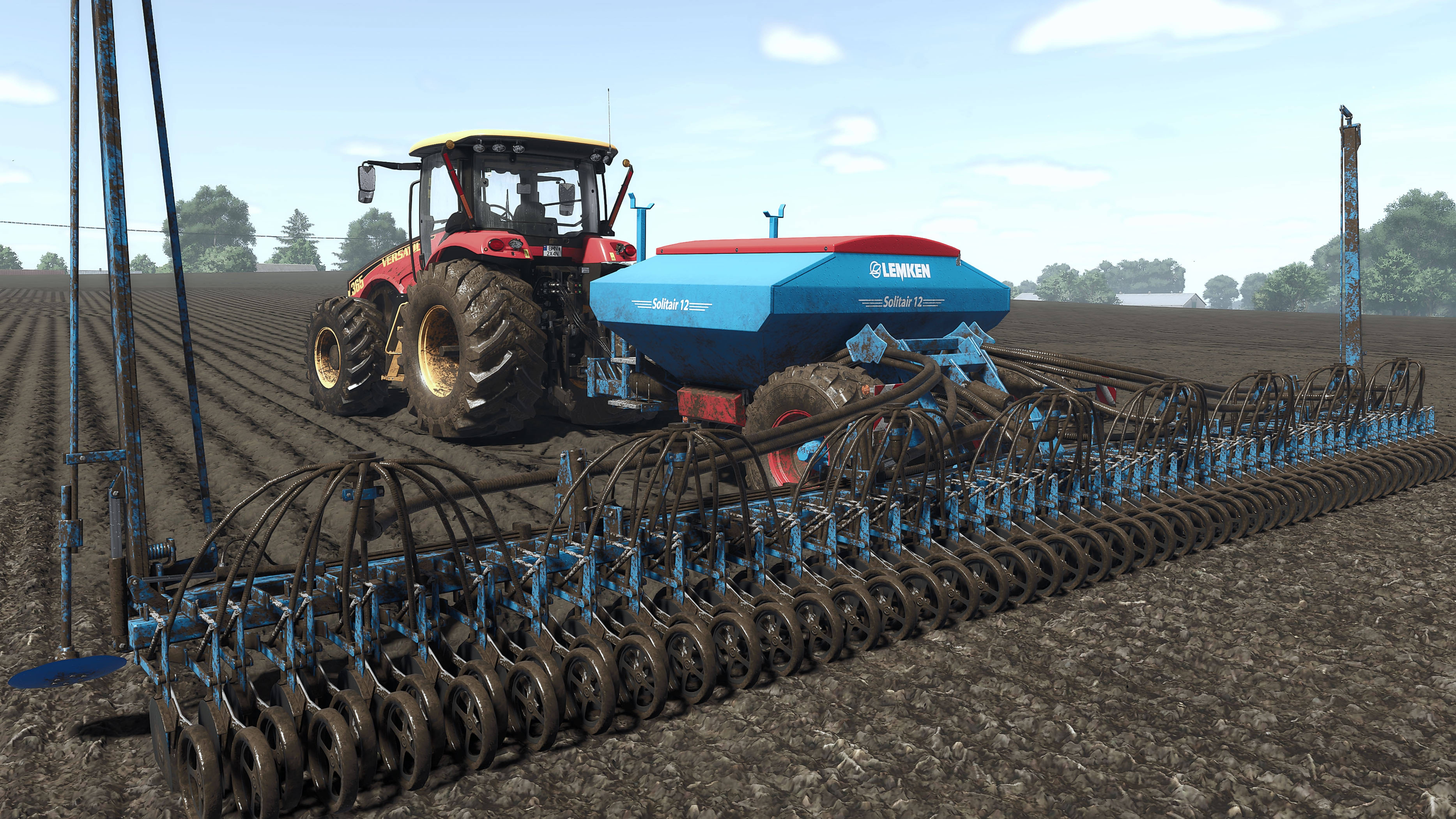 Farming Simulator 25 / Сев ячменя Versatile 365 смотреть онлайн