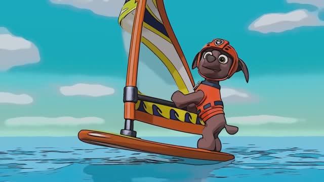 Щенячий патруль, Команда которая спасает на суши и вводе, песенка для детей