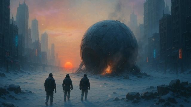 Crimson Flow Frozen Sci Fi Ambience Soulful Unwinding 2 Hours