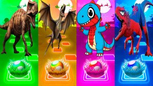 Динозавры 140 серия - Мультики про Динозавров | МУЛЬТФИЛЬМЫ ДИНОЗАВРЫ в Tiles Hop