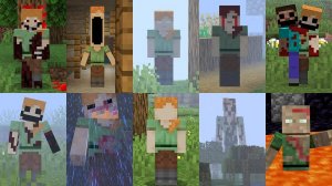 ВСЕ ВИДЫ СТРАШНЫХ АЛЕКС В МАЙНКРАФТ ! МОД ALEX HORROR MOD MINECRAFT