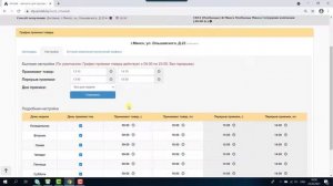 График приёмки товара