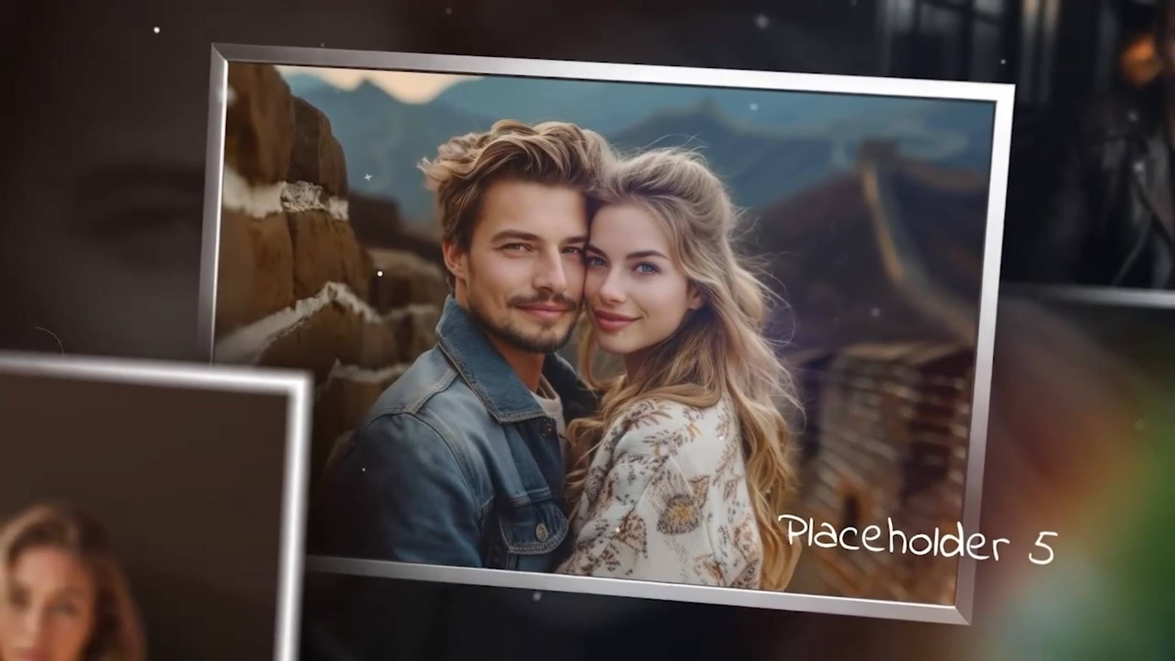 Слайд-шоу Рамки для фото. Поздравление, видео из фото. Монтаж видео на заказ. Пример