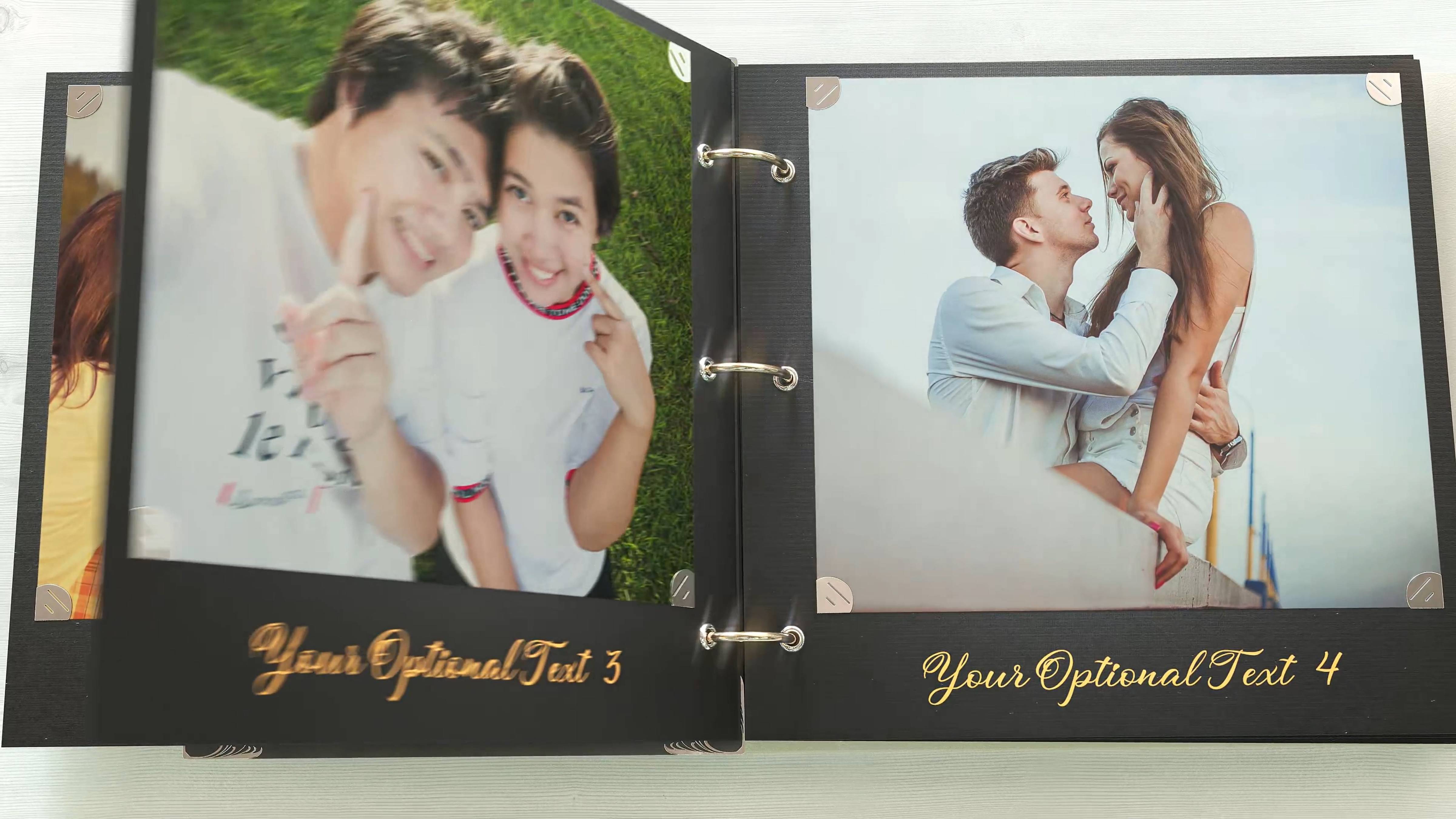 Слайд-шоу Альбом с сердцем. Поздравление, видео из фото. Монтаж видео на заказ. Пример