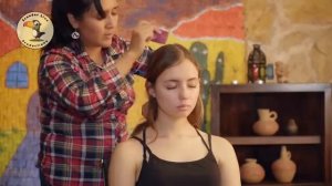 Esperanza's ASMR massage & energy cleansing (limpia) soft whispering sounds for sleep & relaxation