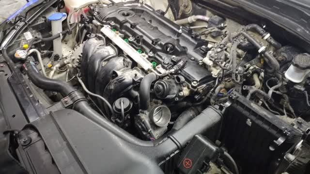 Замена прокладки клапанной крышки Киа Оптима 3 смотреть онлайн