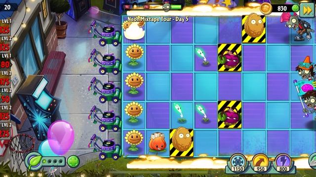 Растения против зомби, дискотека день 5 смотреть онлайн