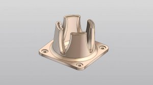 Как создать 3д модель детали в КОМПАС 3D Булевая Массив Каркас Вырез Проецировать Оболочка